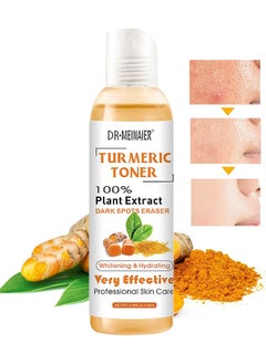 DR.MEINAIER Turmeric Toner, 100% Plant Extract Dark Spot Eraser Toner, Facial Toner For Acne Prone Skin, Whitening And Hydrating And Blemish Removing Facial Moisturizer For Women, Moisturizing Toner For Face Skin  - Image 1