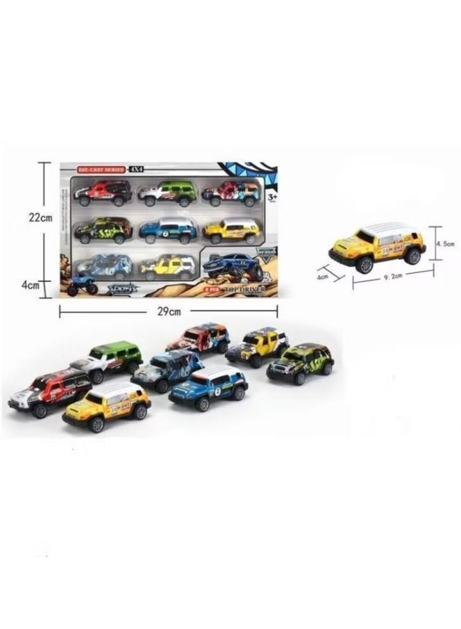 8-piece Die Cast Vehicle Set