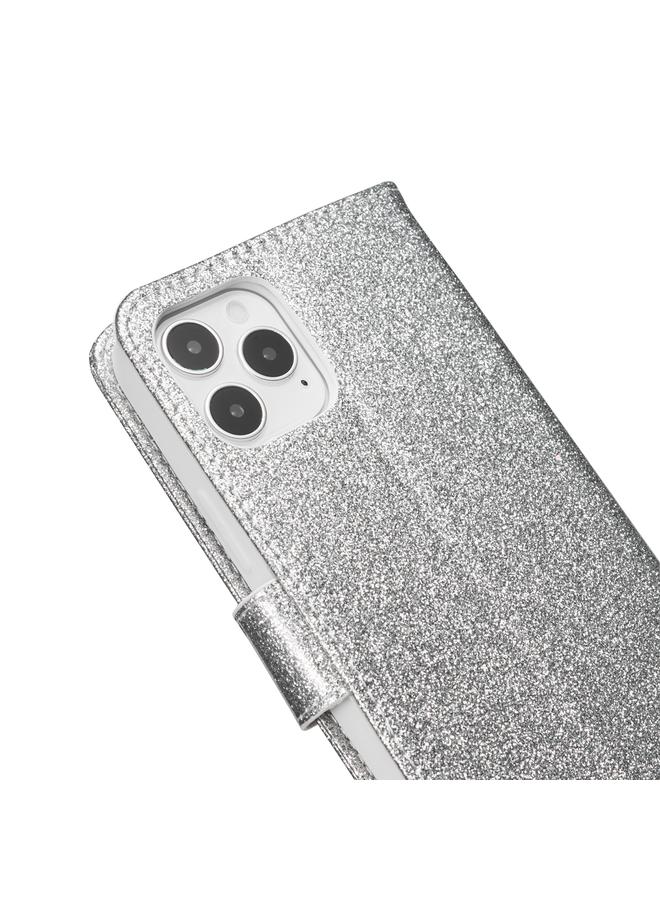 Zaboon Case For iPhone 12 mini Glitter Powder Butterfly Leather Phone Case - Image 4