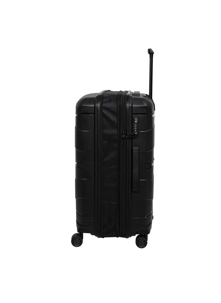 it Luggage it luggage Momentous, Unisex Polypropylene Material Hard Case Luggage, 8x360 degree Spinner Wheels, Expandable Trolley Bag, TSA Type lock, 15-2886-08, Size Large, Color Black  - Image 2