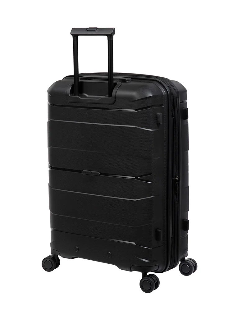 it Luggage it luggage Momentous, Unisex Polypropylene Material Hard Case Luggage, 8x360 degree Spinner Wheels, Expandable Trolley Bag, TSA Type lock, 15-2886-08, Size Large, Color Black  - Image 3