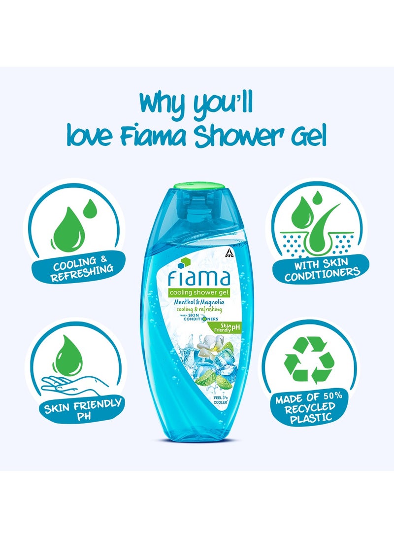 Fiama جل استحمام بالمنثول والماغنوليا المنعش - Image 5