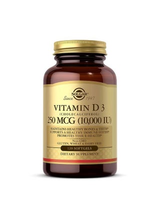 Solgar Vitamin D3 (Cholecalciferol) 250 MCG (10,000 IU), 120 Softgels - Helps Maintain Healthy Bones & Teeth - Immune System Support - Non GMO, Gluten/ Dairy Free - 120 Servings - pzsku/ZACA6E748670D21C5CD5AZ/45/1743404780/fd99dcde-7fd6-4a98-a168-8ca2df3946fa