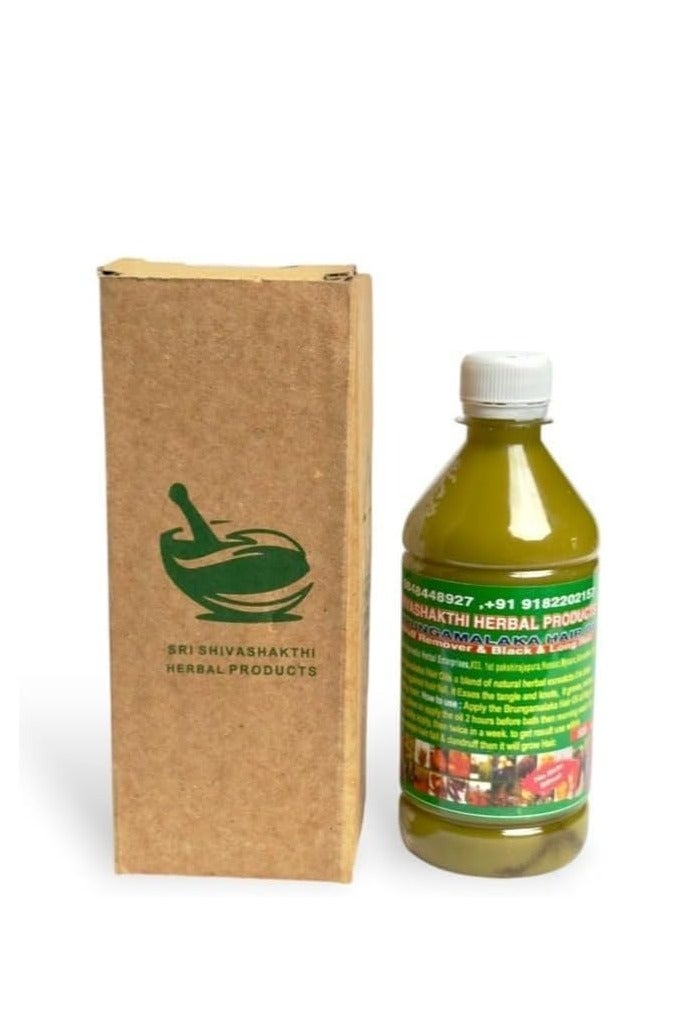 Generic 108 Herbs Indian Hair Growth Oil, 500ml Bottle Size: The Indian Family Secret for Long, Healthy Hair!  - Image 1