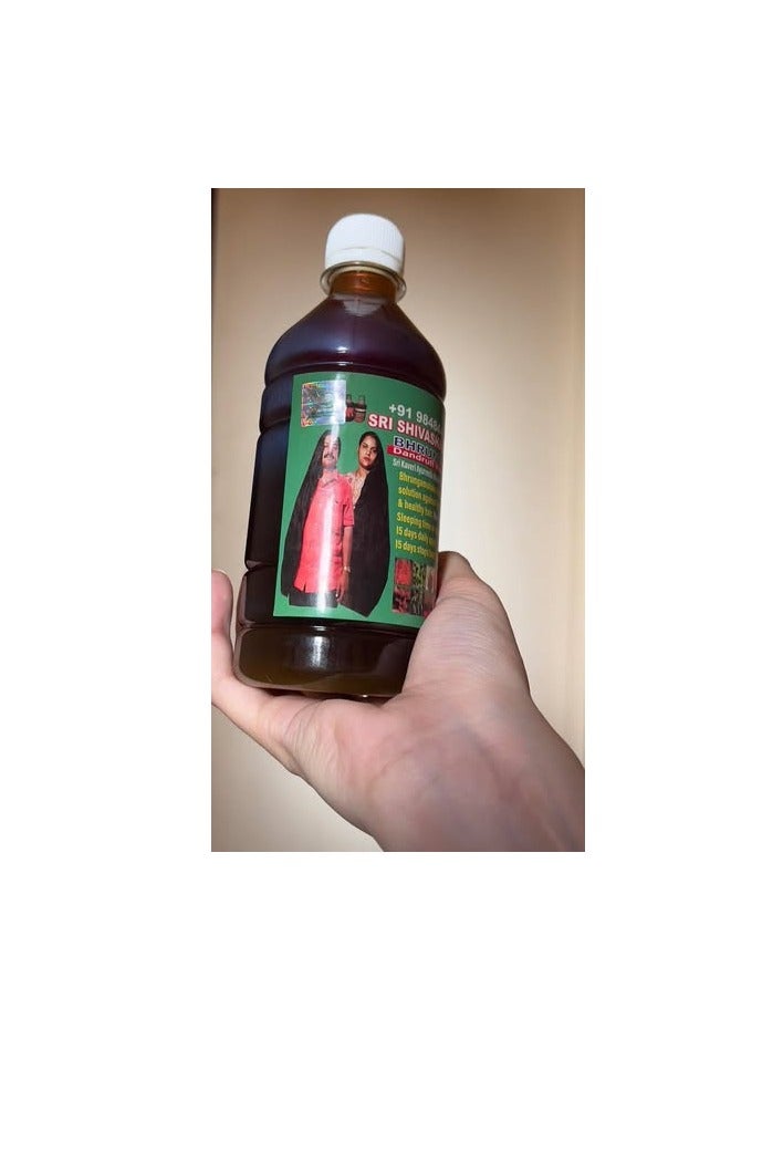 Generic 108 Herbs Indian Hair Growth Oil, 500ml Bottle Size: The Indian Family Secret for Long, Healthy Hair!  - Image 2