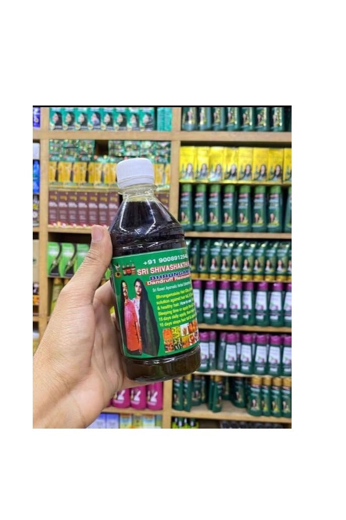 Generic 108 Herbs Indian Hair Growth Oil, 500ml Bottle Size: The Indian Family Secret for Long, Healthy Hair!  - Image 5