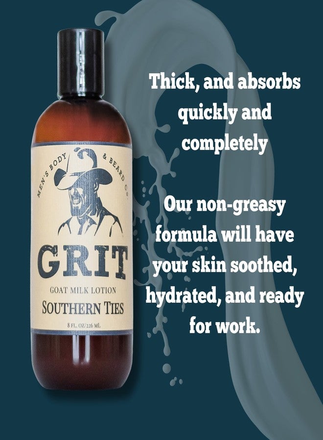 GRIT Goat Milk Body Lotion Southern Ties | All Natural | Dye-Free Lotion | Enriched with Nourishing Goat Milk | 8 Fl oz - Image 3
