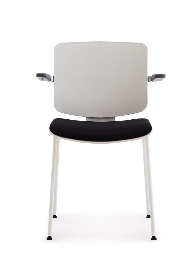 Training Chair with PP Fiber Back and Seat – Aluminium Alloy Armrest, High-Density Sponge - Image 3