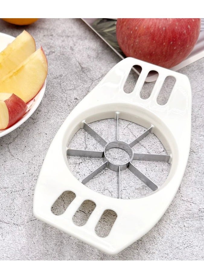 Stainless Steel Fruit  Cutter, Reusable Fruit Corer, Kitchen Apple/Pear Divider, Creative Fruit Cutter - Image 1