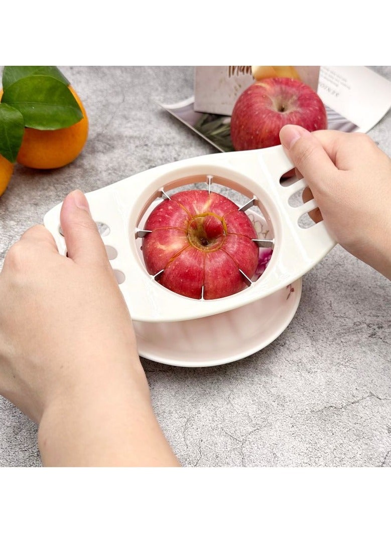 Stainless Steel Fruit  Cutter, Reusable Fruit Corer, Kitchen Apple/Pear Divider, Creative Fruit Cutter - Image 2