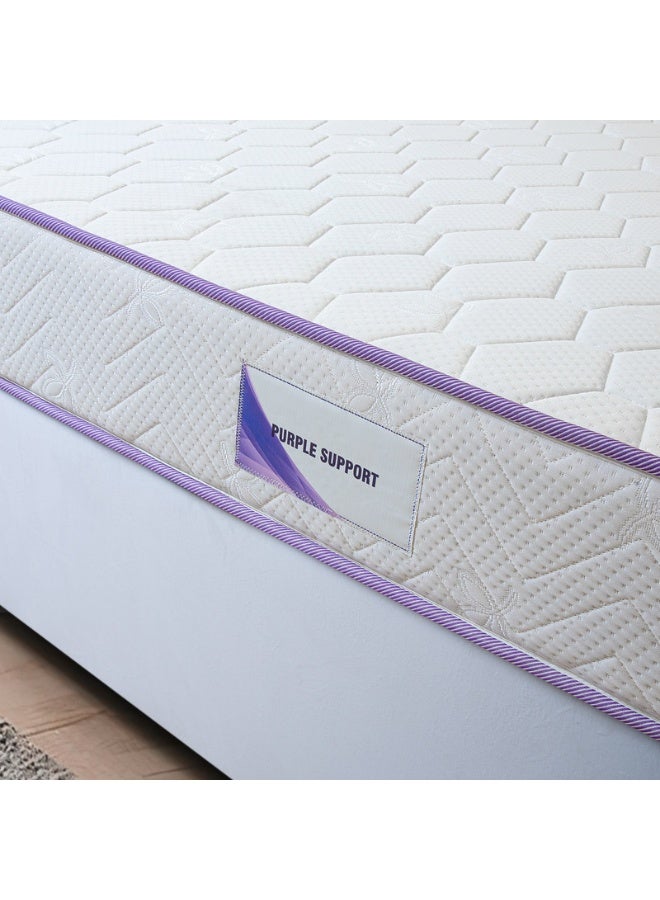 Bed and Mattress Zone مرتبة طبية بارتفاع 20 سم من نوع يوروب توب باللون الأرجواني 190x150 سم حجم كوين - Image 2