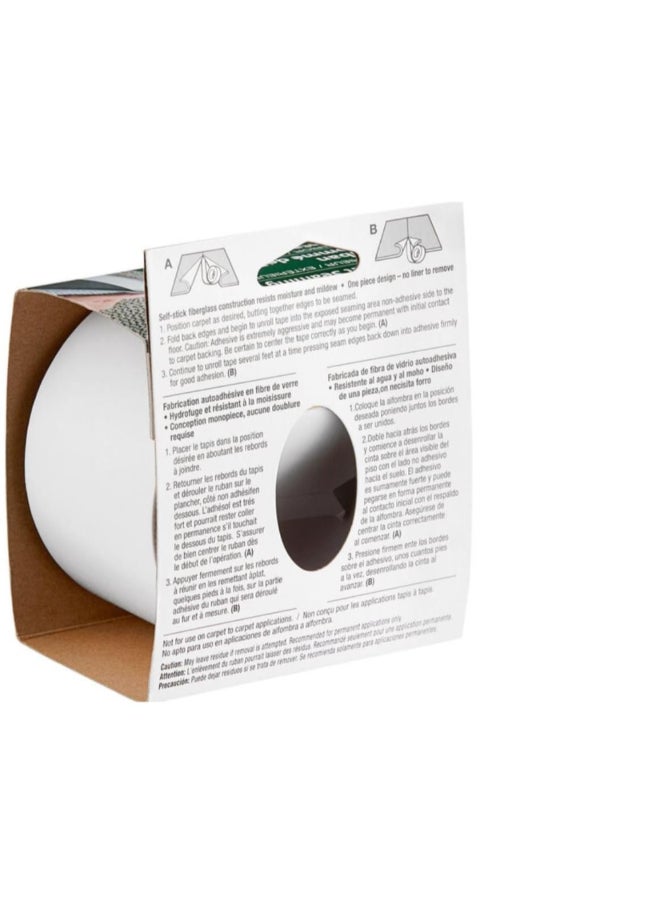 Duck Moisture Resistant Indoor/Outdoor Carpet Seaming Tape White 4.5 m 286519 - Image 2