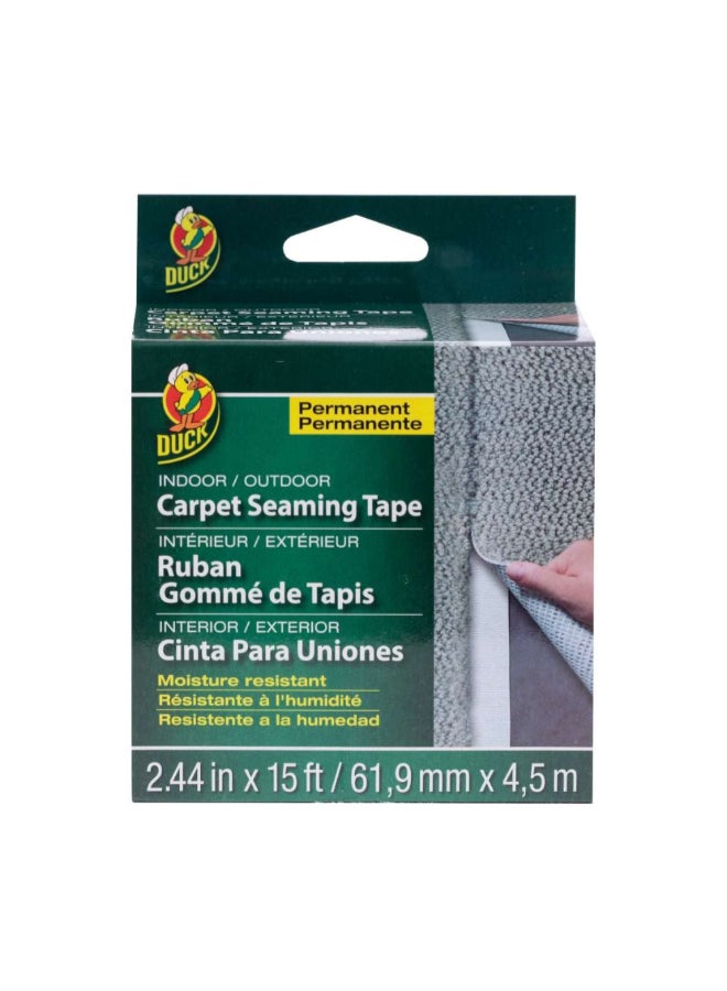 Duck Moisture Resistant Indoor/Outdoor Carpet Seaming Tape White 4.5 m 286519 - Image 5