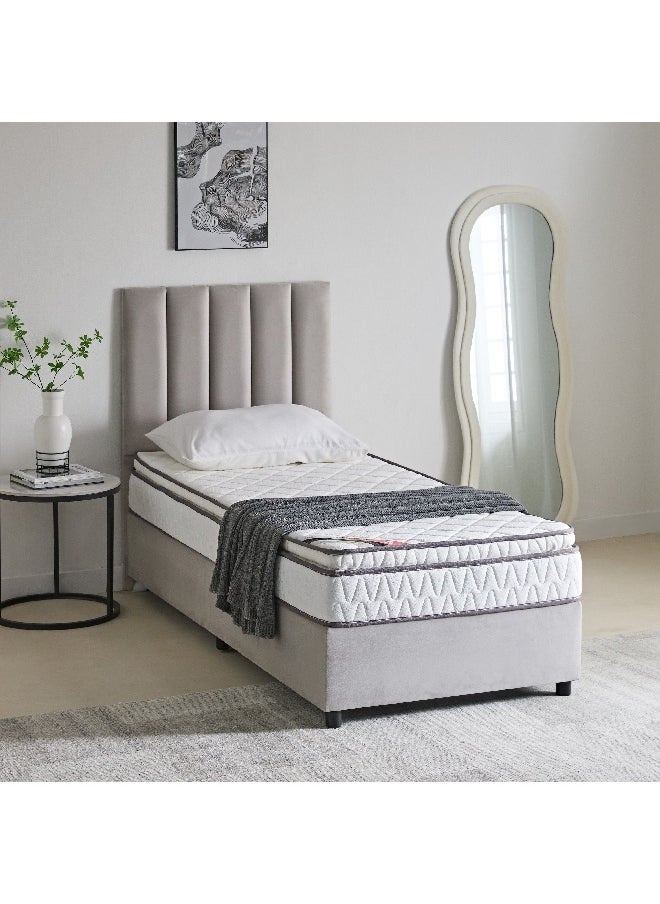Home Box - AN-FirmCore Pillow Top Rebonded Foam Firm Single Mattress 90 x 190 x 24 cm - Image 1