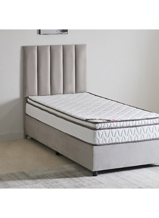 Home Box - AN-FirmCore Pillow Top Rebonded Foam Firm Single Mattress 90 x 190 x 24 cm - Image 1