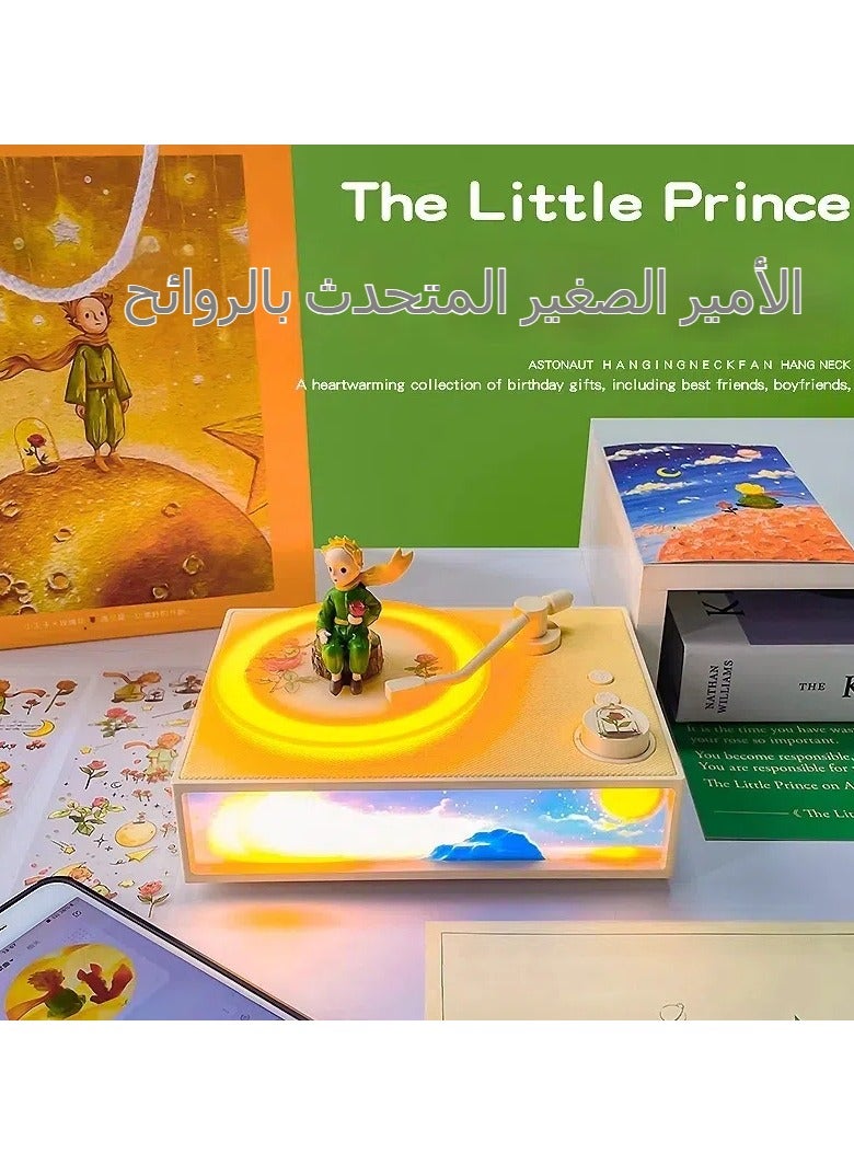 The Little Prince Aromatherapy Bluetooth Speaker, New Year's Gifts, Birthday Gift Audio, New Year's Lighting Painting Small Speaker - Image 4