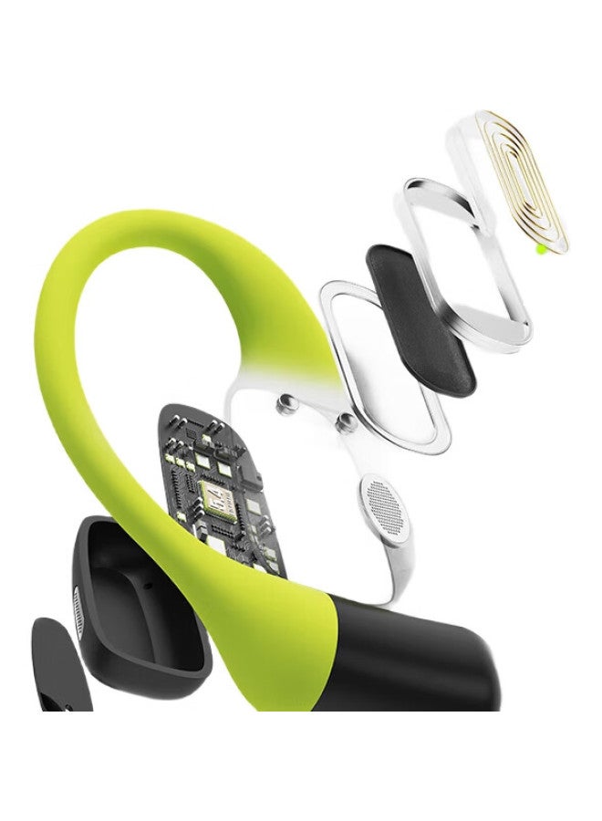 Langston Airfit Bluetooth Headphones, Ear-Hook Style, Bone Conduction Concept, Open-Ear, Dual Microphone Noise Reduction For Sports, Running, Cycling, Compatible With Apple And Xiaomi Phones, Starry Black - Image 3