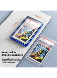Generic Suitable For Psa Rating Card Bgs Rating Card Game Card Star Card Special Protective Cover Explosives-Color:Silver-Applicable Models:Psa/cgc [universal Thick Card 130bt] Magnetic Model  - Image 3