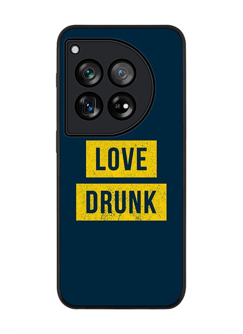 Rugged Black Edge Case for OnePlus 12, Slim fit Soft Case Flexible Rubber Edges Anti Drop TPU Gel Thin Cover -  LoveDrunk