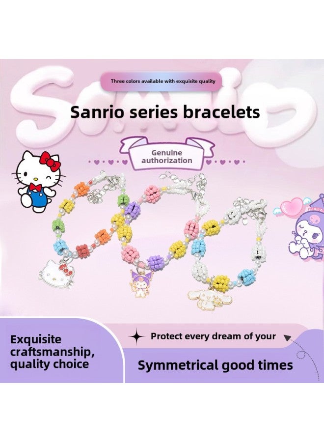 Explosions Genuine Authorized Cartoon Dopamine Bracelet Children's Jewelry Children's Jewelry Kulomi Bracelet-Color:Kuromi - Image 2