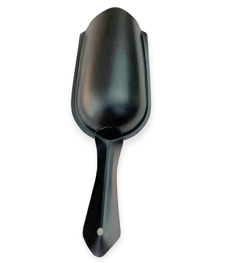 Proniks Stainless Steel Ice Scoop Food Scoop Metal Ice Scooper for Kitchen Bar Party Wedding, Heavy Duty & Sturdy, Easy Storage & Versatile, Matt Black Serving Scoop. - Image 3