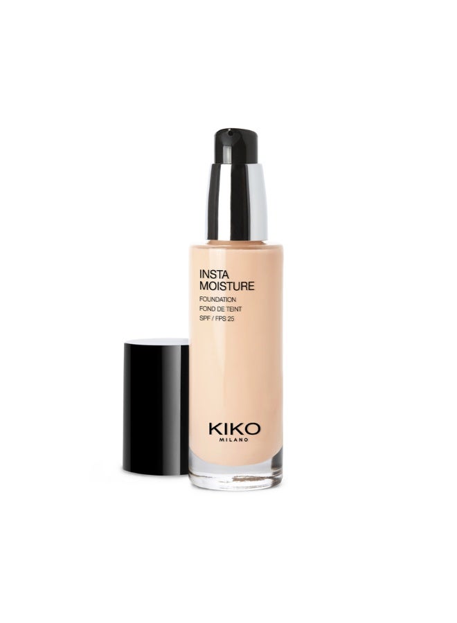 KIKO MILANO Insta Moisture Foundation - 02 Rose - Image 1