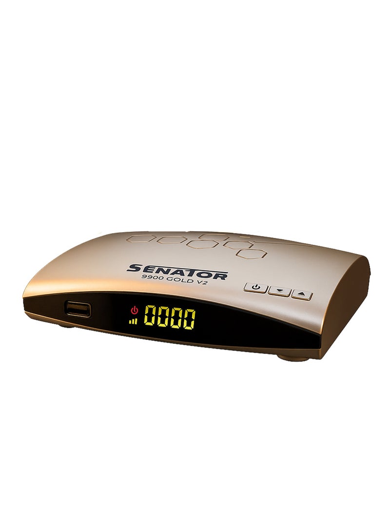 سيناتور Digital Full HD Receiver with Remote Control, Model 9900 Gold V2 - Image 2