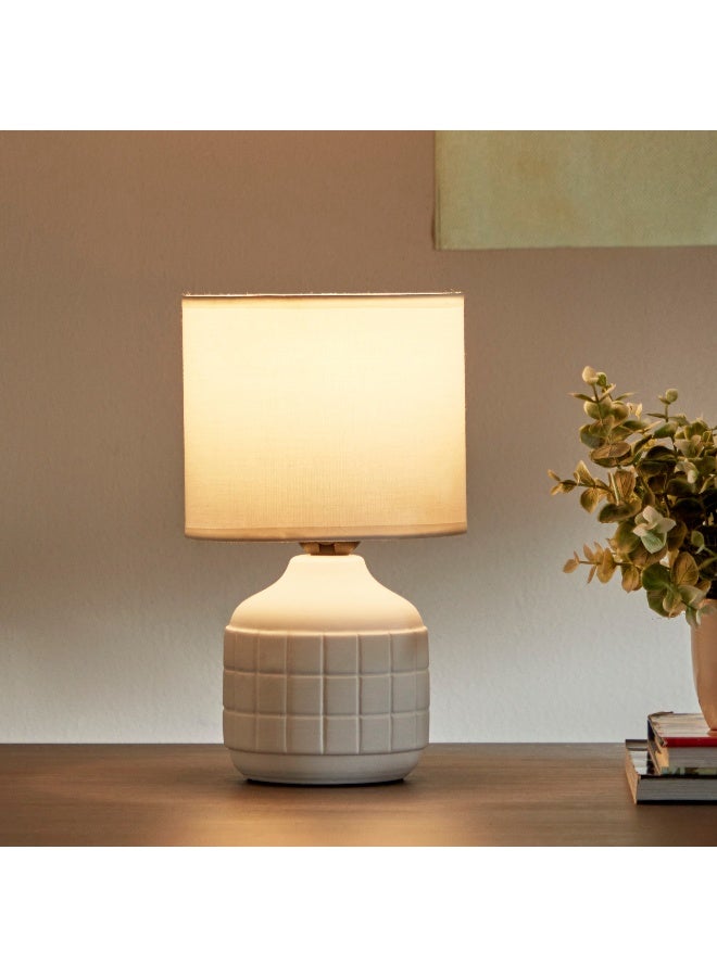 Home Box مصباح طاولة جليتان سيراميك 15 × 30 × 15 سم - Image 2