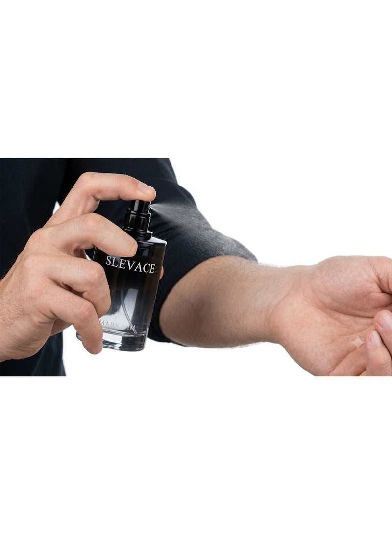 Mark Him SLEVACE Men’s Perfume – 100ml Eau de Parfum Spray Vaporisateur | Bold & Sophisticated Long Lasting Fragrance for Men | Luxury Daily & Evening Wear Perfume - Image 2