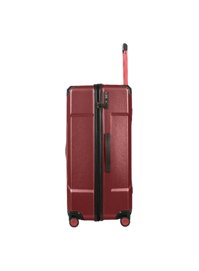 Tom Cruiser 28" Large Trunk Case – 100% Polycarbonate Max-Volume Checked Luggage with TSA Lock & 2-Year Warranty – Red - Image 4