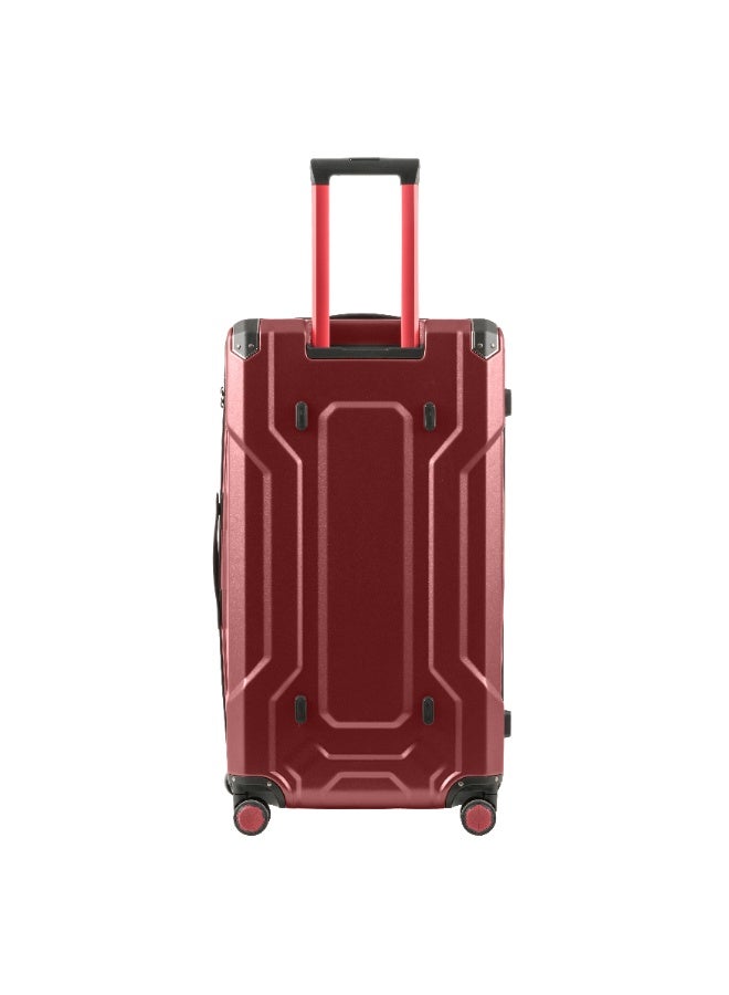 Tom Cruiser 28" Large Trunk Case – 100% Polycarbonate Max-Volume Checked Luggage with TSA Lock & 2-Year Warranty – Red - Image 3
