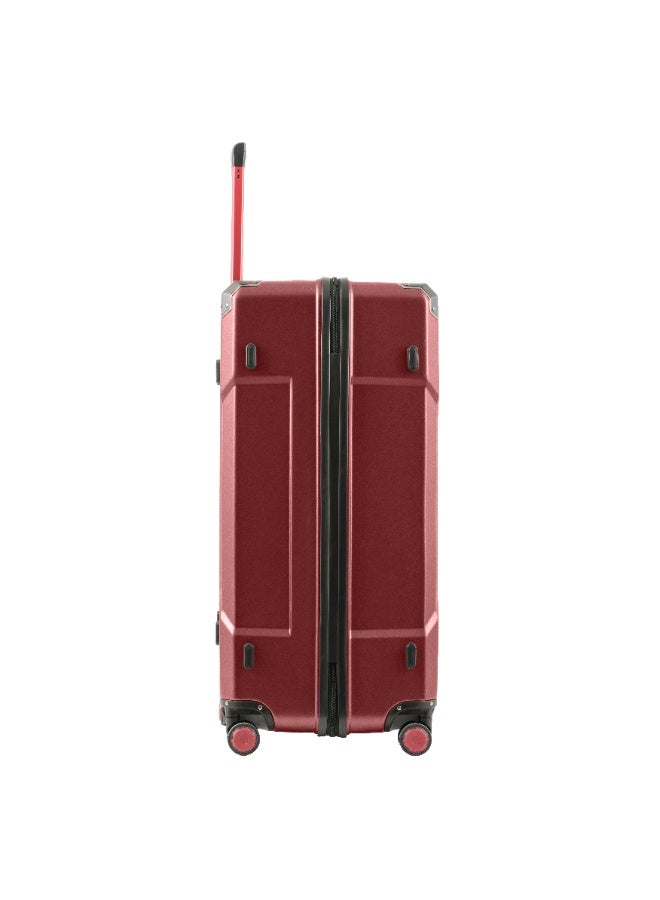 Tom Cruiser 28" Large Trunk Case – 100% Polycarbonate Max-Volume Checked Luggage with TSA Lock & 2-Year Warranty – Red - Image 5
