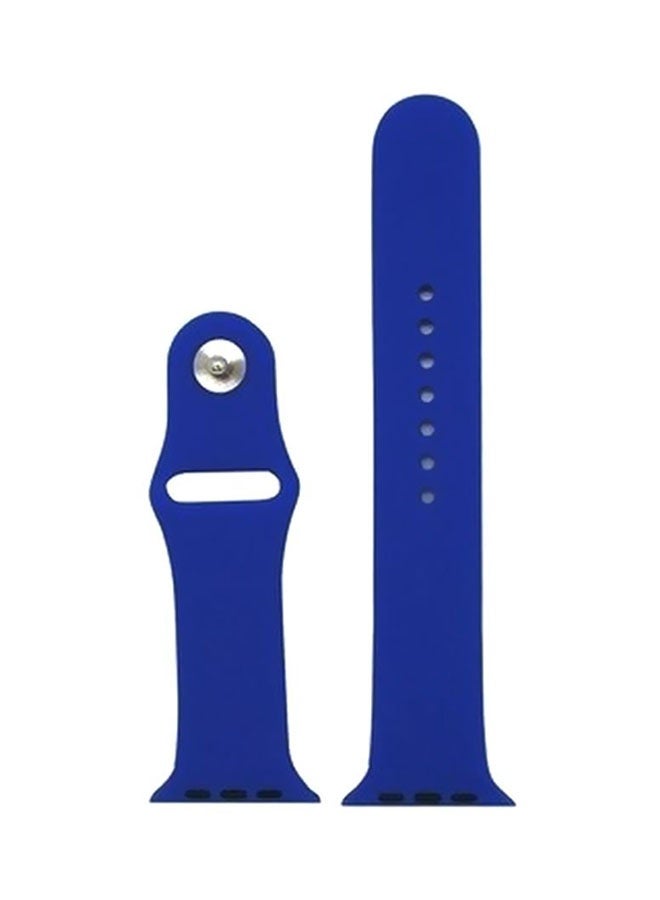 Beauenty Replacement Strap For Apple Watch Series 3/2/1 Royal Blue - Image 1