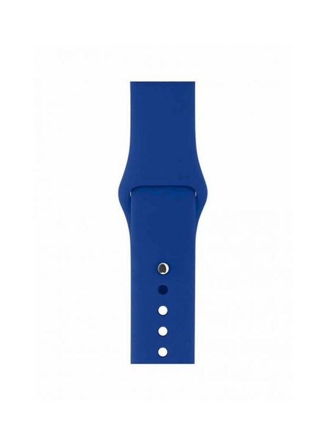 Beauenty Replacement Strap For Apple Watch Series 3/2/1 Royal Blue - Image 2