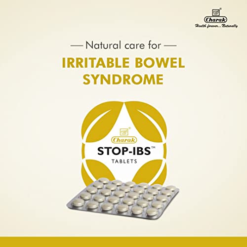 Charak Pharma Stop-IBS Tablet for Relief in Irritable Bowel Syndrome & Relieves Abdominal Gases | Healing Herbs Sunthi, Bilva & Musta (30 tablets) - Image 2
