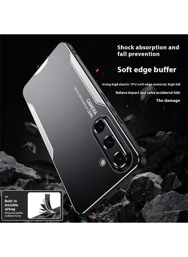 ايكارلوس جراب هاتف Samsung Galaxy A56 مصنوع من سبائك الألومنيوم TPU وغطاء خلفي من البولي كربونات - Image 2