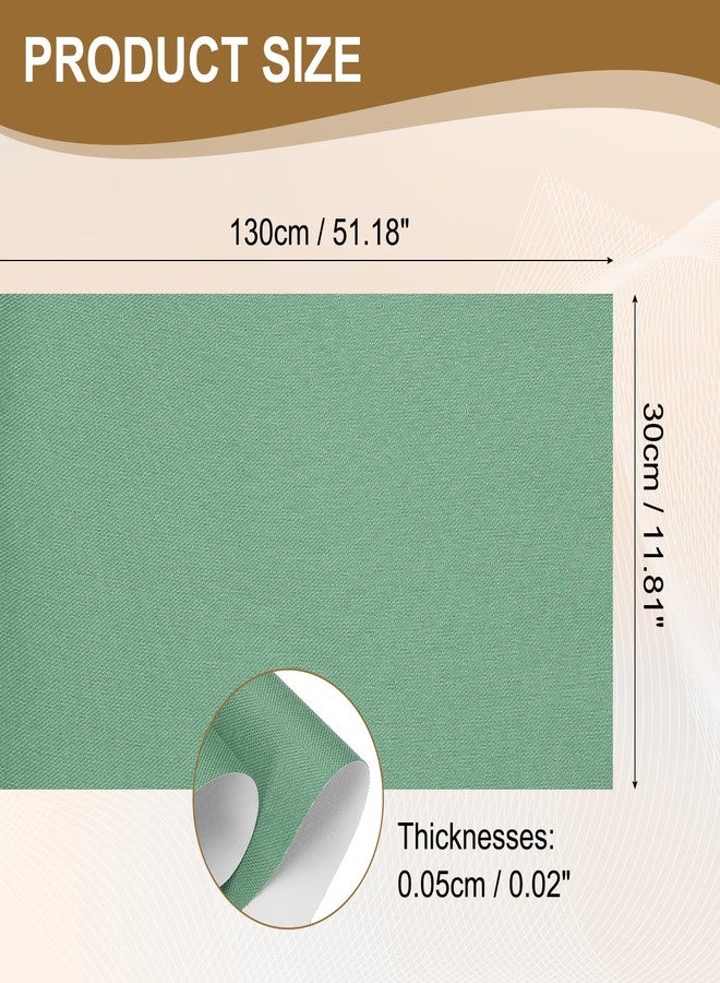 PATIKIL Book Binding Cloth, 51 x 11 Inches Book Cloth for Binding Repairing Fabric Surface Paper Backed Bookbinding Supplies, Green - Image 2