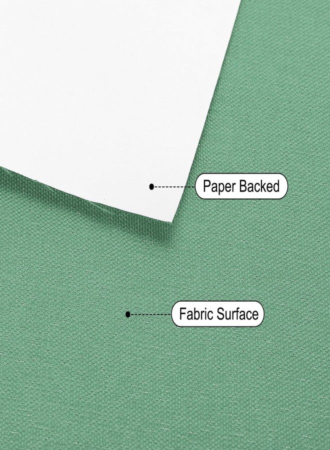 PATIKIL Book Binding Cloth, 51 x 11 Inches Book Cloth for Binding Repairing Fabric Surface Paper Backed Bookbinding Supplies, Green - Image 3