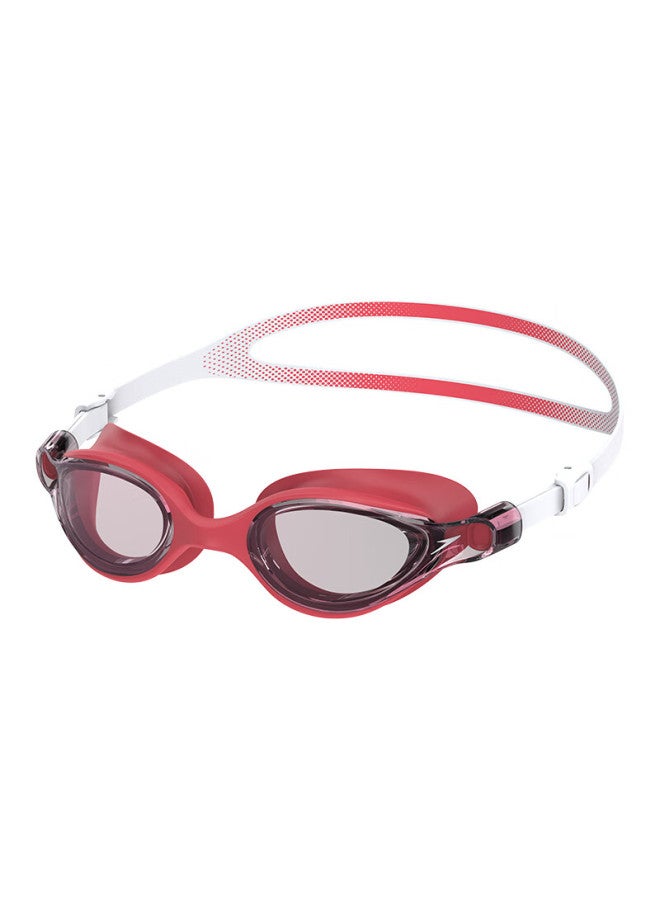 Speedo Adult Swim Goggles Vclass Wide Angle High-End Imported Anti-Fog Coating Women'S Swim Goggles Dark Pink - Image 1