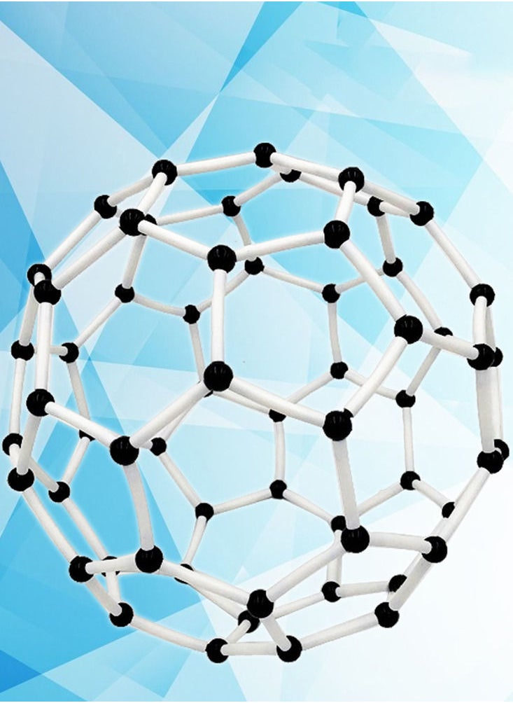 Generic - 444PCS Molecular Model Kit Set (196 Atoms Model+244 Link Keys+ 3 Orbitals +1 T ool) Portable for Student/ Teaching/ Lab - Image 1