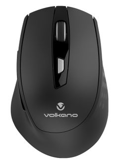 Volkano Chrome Serie, 2.4GHz wireless,1000/1200/1600 DPI Reso, Key Number 6, With on/off switch,USB Nano receiver, Support Windows 7/8/10/11Maclutions, Operating range up to10 meters, Black