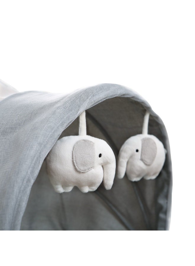 ماستيلا سرير أطفال كهربائي 4 في 1 بموسيقى من ماستيلا، سرير أطفال متارجح بجانب السرير، سرير أطفال سهل التجميع لحديثي الولادة/الرضع - Image 2