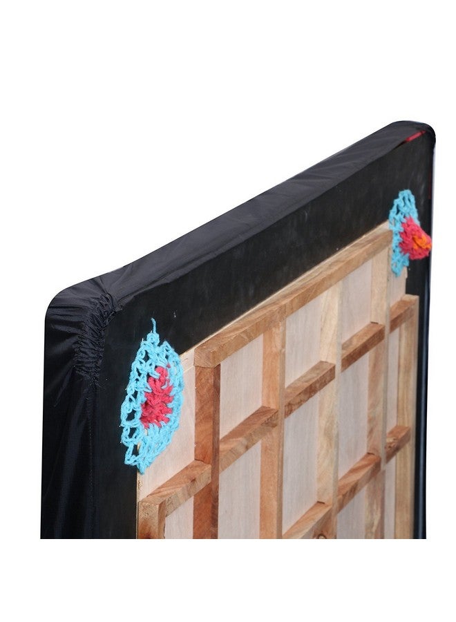 WMX KD Carrom Board Half Cover Champion Board Quality Cover with Extra Pocket for Coins, Striker & Powder - Bulldog - Image 3