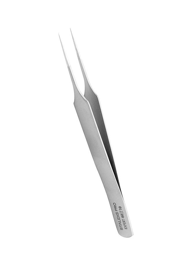 Staleks Eyelash Tweezers EXPERT TE-40/10 (Type 10) - Image 1