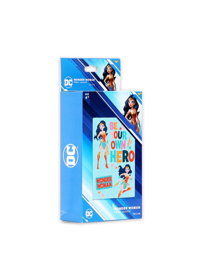 DC Comics Wounder Woman Be Your Own Hero-48Pc Jigsaw Puzzle 4 Years And Above - Image 1