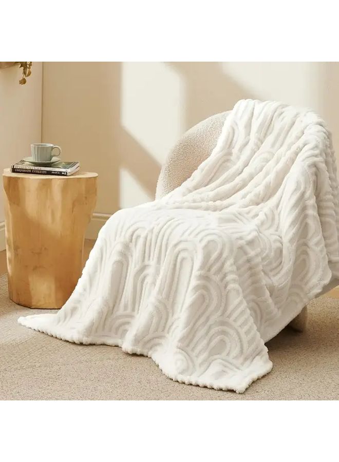 Khaki Soft Boho Fleece Throw Blanket Lightweight Cozy All Season Bed And Sofa Living Room Decor Durable Polyester No Printing Fantasy Theme Elegant Texture Plush 39 37 By 59 06 Inch - Image 3