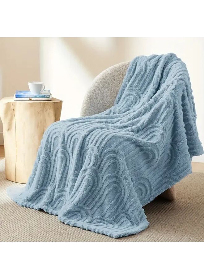 Khaki Soft Boho Fleece Throw Blanket Lightweight Cozy All Season Bed And Sofa Living Room Decor Durable Polyester No Printing Fantasy Theme Elegant Texture Plush 39 37 By 59 06 Inch - Image 4