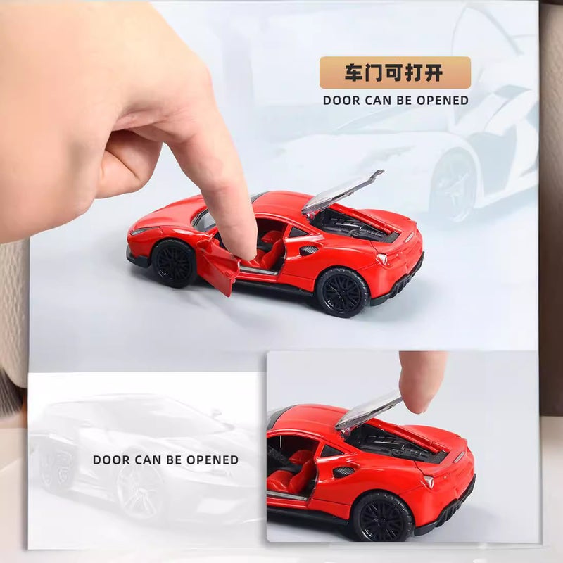 (Bag) 1/36 Car Model Car Alloy Off-Road Vehicle Sports Car Kidsren'S Toy Car Boy Claw Machine - Image 5