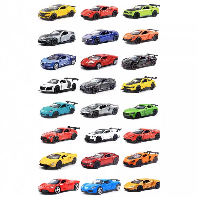 (Bag) 1/36 Car Model Car Alloy Off-Road Vehicle Sports Car Kidsren'S Toy Car Boy Claw Machine - Image 4