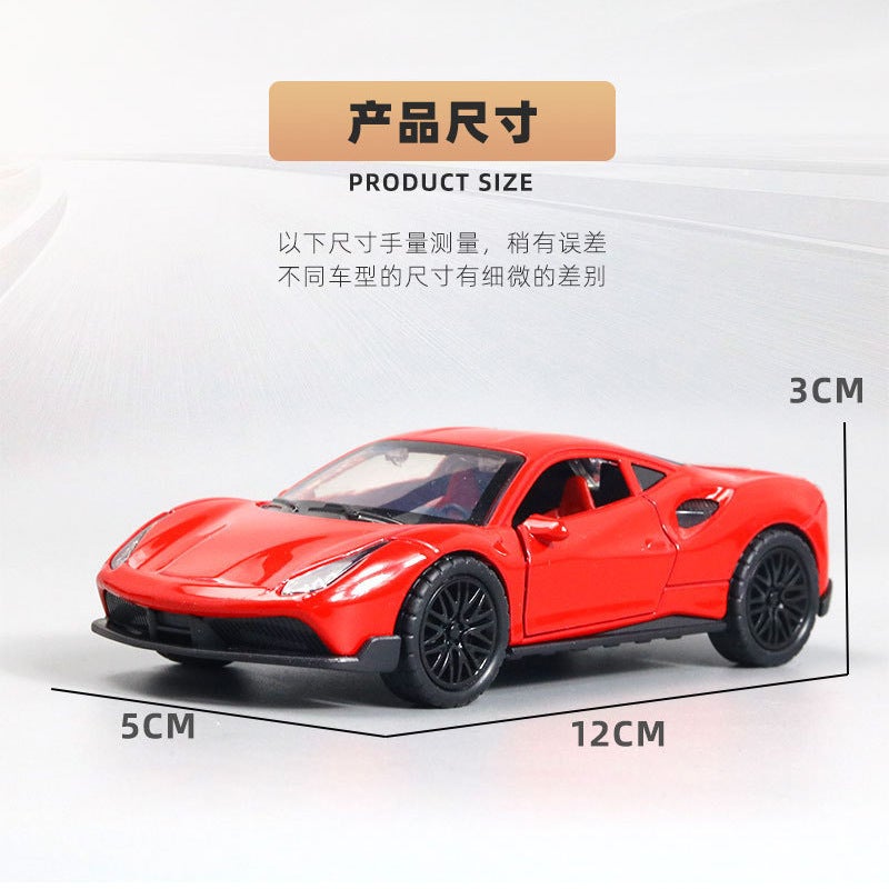(Bag) 1/36 Car Model Car Alloy Off-Road Vehicle Sports Car Kidsren'S Toy Car Boy Claw Machine - Image 2